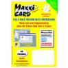 Carto de visita Maxxi Card Verg Branco